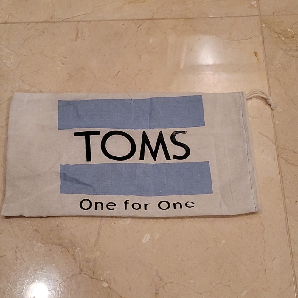New w/o Tag Toms Shoe Protector Travel Bag